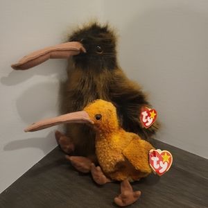 ⭐️NWT First Edition Beak pair Beanie Baby Birds